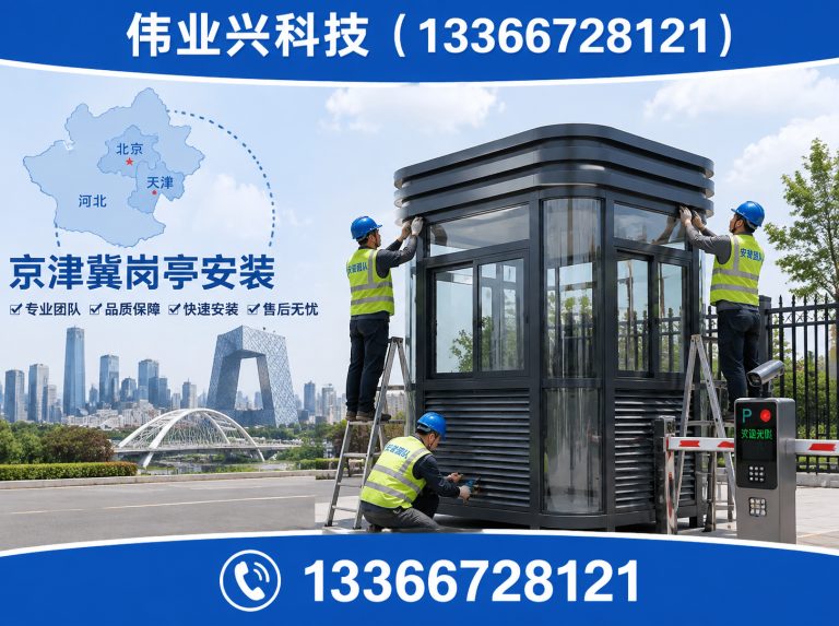 朝阳区保安岗亭展示图